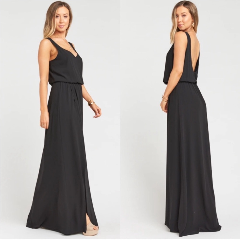 Show Me Your Mumu Kendall Black Maxi Dress